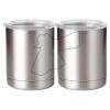 10 oz. Silver Stainless Steel Short Tumbler Thumbnail