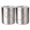 10 oz. Silver Stainless Steel Short Tumbler Thumbnail