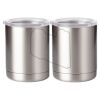 10 oz. Silver Stainless Steel Short Tumbler Thumbnail