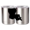 10 oz. Silver Stainless Steel Short Tumbler Thumbnail