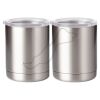 10 oz. Silver Stainless Steel Short Tumbler Thumbnail