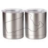 10 oz. Silver Stainless Steel Short Tumbler Thumbnail