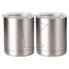 10 oz. Silver Stainless Steel Short Tumbler Thumbnail