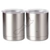 10 oz. Silver Stainless Steel Short Tumbler Thumbnail