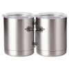 10 oz. Silver Stainless Steel Short Tumbler Thumbnail