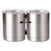 10 oz. Silver Stainless Steel Short Tumbler Thumbnail