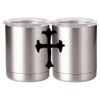 10 oz. Silver Stainless Steel Short Tumbler Thumbnail