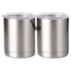 10 oz. Silver Stainless Steel Short Tumbler Thumbnail
