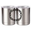 10 oz. Silver Stainless Steel Short Tumbler Thumbnail
