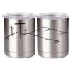 10 oz. Silver Stainless Steel Short Tumbler Thumbnail