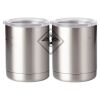 10 oz. Silver Stainless Steel Short Tumbler Thumbnail