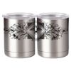 10 oz. Silver Stainless Steel Short Tumbler Thumbnail