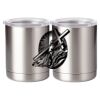 10 oz. Silver Stainless Steel Short Tumbler Thumbnail