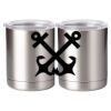 10 oz. Silver Stainless Steel Short Tumbler Thumbnail