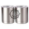 10 oz. Silver Stainless Steel Short Tumbler Thumbnail