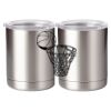 10 oz. Silver Stainless Steel Short Tumbler Thumbnail
