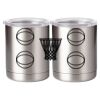 10 oz. Silver Stainless Steel Short Tumbler Thumbnail