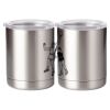 10 oz. Silver Stainless Steel Short Tumbler Thumbnail