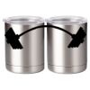 10 oz. Silver Stainless Steel Short Tumbler Thumbnail