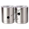 10 oz. Silver Stainless Steel Short Tumbler Thumbnail