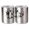 10 oz. Silver Stainless Steel Short Tumbler Thumbnail