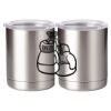 10 oz. Silver Stainless Steel Short Tumbler Thumbnail