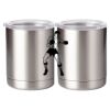 10 oz. Silver Stainless Steel Short Tumbler Thumbnail