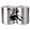 10 oz. Silver Stainless Steel Short Tumbler Thumbnail