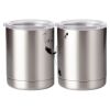 10 oz. Silver Stainless Steel Short Tumbler Thumbnail