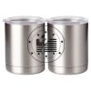 10 oz. Silver Stainless Steel Short Tumbler Thumbnail