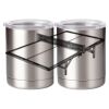 10 oz. Silver Stainless Steel Short Tumbler Thumbnail