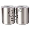 10 oz. Silver Stainless Steel Short Tumbler Thumbnail