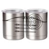 10 oz. Silver Stainless Steel Short Tumbler Thumbnail