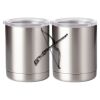10 oz. Silver Stainless Steel Short Tumbler Thumbnail