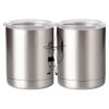 10 oz. Silver Stainless Steel Short Tumbler Thumbnail