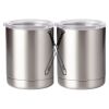10 oz. Silver Stainless Steel Short Tumbler Thumbnail