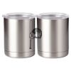 10 oz. Silver Stainless Steel Short Tumbler Thumbnail