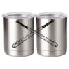 10 oz. Silver Stainless Steel Short Tumbler Thumbnail