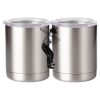 10 oz. Silver Stainless Steel Short Tumbler Thumbnail
