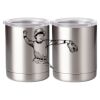 10 oz. Silver Stainless Steel Short Tumbler Thumbnail