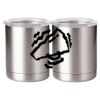 10 oz. Silver Stainless Steel Short Tumbler Thumbnail