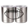 10 oz. Silver Stainless Steel Short Tumbler Thumbnail
