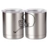10 oz. Silver Stainless Steel Short Tumbler Thumbnail