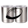 10 oz. Silver Stainless Steel Short Tumbler Thumbnail