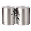 10 oz. Silver Stainless Steel Short Tumbler Thumbnail