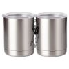 10 oz. Silver Stainless Steel Short Tumbler Thumbnail
