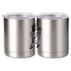 10 oz. Silver Stainless Steel Short Tumbler Thumbnail