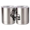 10 oz. Silver Stainless Steel Short Tumbler Thumbnail