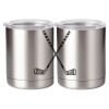 10 oz. Silver Stainless Steel Short Tumbler Thumbnail