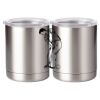 10 oz. Silver Stainless Steel Short Tumbler Thumbnail